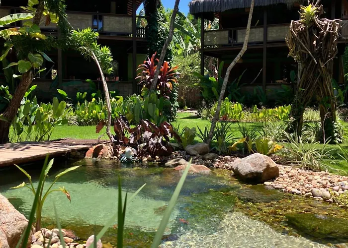 Boa Village- Bungalow Com Piscina Natural- Praia De Algodoes